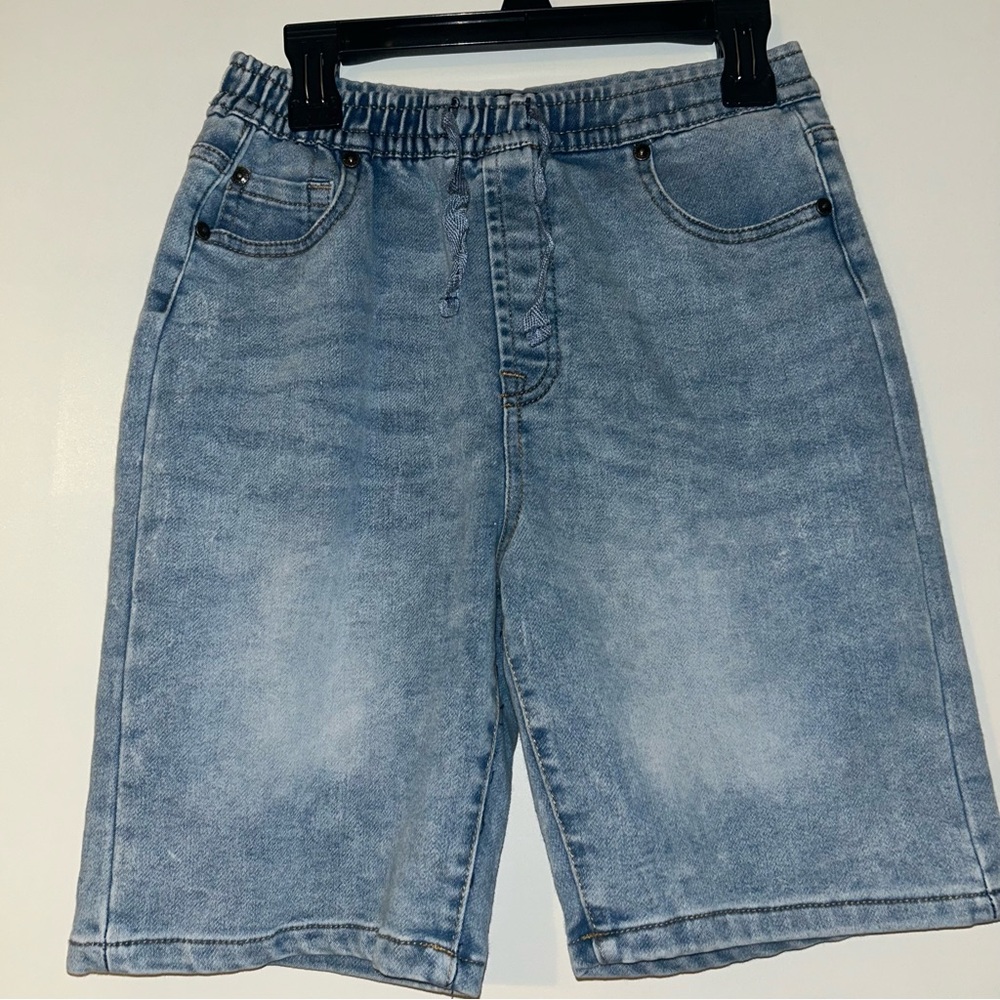 7 For All Mankind Light Blue Jean Shorts